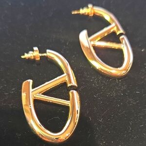 Elegant Gold Hoop Earrings